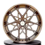 Bronze 5X108 Forged Aluminum Alloy Car Wheels Brushed