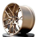 Bronze 5X108 Forged Aluminum Alloy Car Wheels Brushed - Image 4