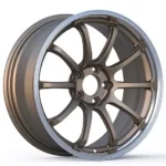 Bronze/Silver Auto Parts Car Wheels 17/18/19 Inch Flow Form High Quality Aftermarket Alloy Rims - Image 2