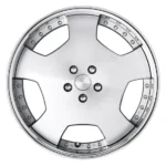 Brushed Silver 18 19 20 Inch Wheel Rims Et30 Et45 Custom CB72.6 5X120 5X112 for Luxury Vehicles - Image 4