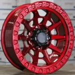 Candy Red Black 16 17 18 Inch New Design off Road Wheels with Bolt Pattern 6X139.1 6X114.3 for SUV Models - Image 2