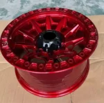 Candy Red Black 16 17 18 Inch New Design off Road Wheels with Bolt Pattern 6X139.1 6X114.3 for SUV Models - Image 4
