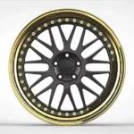 Car Accessories Car Wheels 15/16 Inch 5*114.3 Gold Lip Aftermarket Casting Alloy Rims