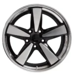 17-22 Inch Black Star Multi Spokes Polished Aluminum Alloy Car Rim - Image 3