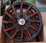 Car Rim Alloy Wheel Red Auto Part - High Quality - Image 3