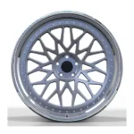 Car Wheels Custom 2-Pieces 18 19 20 21 22 23 24 26inch 5X120/5X112 Chrome Brushed Forged Rim - Image 2