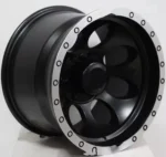 Car Wheels Matt-Black 15X10 Et-44 6X139.7 5X127 Truck Offroad Alloy Wheels Rim