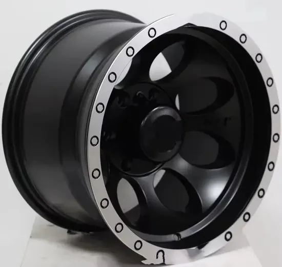 Car Wheels Matt-Black 15X10 Et-44 6X139.7 5X127 Truck Offroad Alloy Wheels Rim