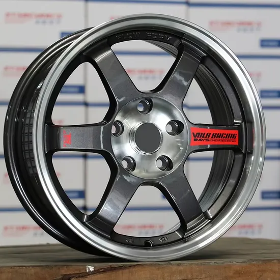 Casting Aftermarket Alloy Flow Forming Wheels Passenger Multi-Spoke Car Rims 16 17 18 Inch