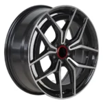 Casting Wheels 19 20 Inch Black Machined Aluminum Mag Rine - Image 3