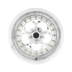 Classic Chrome Wheel Rims for Vintage Cars - 15 Inch, 5X127 PCD - Image 4
