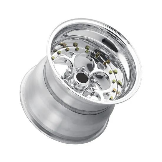 Classic Chrome Wheel Rims for Vintage Cars - 15 Inch, 5X127 PCD