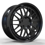 Classical Style 5 Holes Silver Black Bronze Painting Aluminum Alloy Car Wheel - Image 3