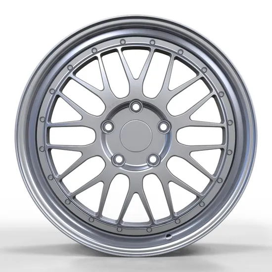 Classical Style 5 Holes Silver Black Bronze Painting Aluminum Alloy Car Wheel