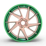 Custom 2 Piece Forged Wheel 6X139.7 5X120 5X114.3 Passenger Car Wheels for Amg & M Power Alloy Replica Wheel - Image 2
