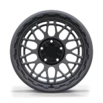 17 Inch 5X120 Matte Black Offroad Alloy Wheels for Volkswagen - Image 4