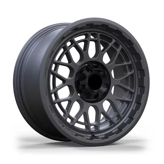 Custom Car Wheel Aluminum Alloy Matte Black 4X4 off-Road 17 Inch Offroad Alloy Wheels Rims 5X120 for Volkswagen