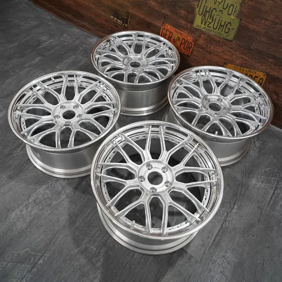 Custom Split 3 Piece Forged Wheels 17inch Et35-48 Alloy Rim