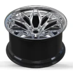 Customized 2 Piece Dodge Hellcat Concave Brushed Forged 5 Holes Car Wheels - Image 3