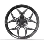 Customized Forged Rims Bright Black Alloy Wheels 5X114.3 19 Inch - Image 3