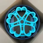 Customized Heart-Shaped Car Wheel Alloy Forged Wheel with Different Colors