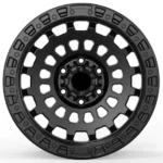 Customized Matte Black 17 18 Inch 6X139.7 Beadlock Offroad Alloy Wheel - Image 2