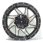Deep Concave Dish 22*10 Et-10 PCD8*180 Car Alloy Wheels 4X4 SUV Offroad Wholesale Rims - Image 2