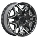 Deep Concave Glossy Black Passenger Car Wheel Rims 5X114.3 5X120 5X130 All Size Rines - Image 4
