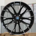 Factory Price Black Machined Forged BMW Car Rims - Image 2