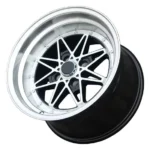 15inch 4X100 Casting Aluminum Alloy Car Wheels - Image 2