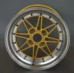 15inch 4X100 Casting Aluminum Alloy Car Wheels - Image 4