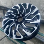 Flow Formed 6 Holes Black Machined Face Car Rims Aluminum Alloy Car Wheel - Image 3