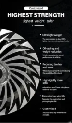 Forged Alloy Wheels Rim 1 Piece 2 Pieces Custom Wheel