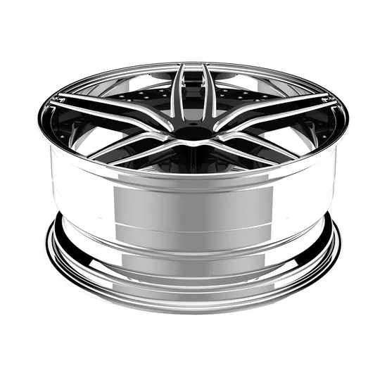 Forged Aluminum Alloy 17 18 Inch Car Wheels 2 Piece Forged Wheel 5X120 for Car Alloy Wheel Auto Parts Alloy Rim Steel Wheel Hub Car Wheel Car Accessories