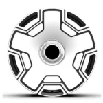 Forged Black Polished Machined Face Car Wheel Rims Monoblock Two-Piece Style Suit for Amg Class - Image 2