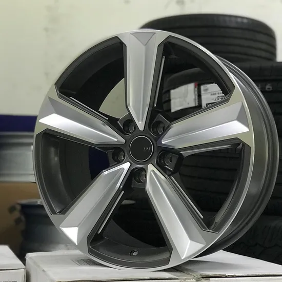 Forged Style Suit for Bba Cars Black Machined Face/Matte Bronze Car Wheels