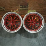 Forged Wheels 20 Inch 5X120 2 Piece Wheel Rim for Car Oy17054 Red - Image 2