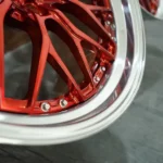 Forged Wheels 20 Inch 5X120 2 Piece Wheel Rim for Car Oy17054 Red - Image 4