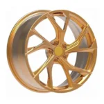 Golden All Size Customized Rims Suitable for Various Vehicle Models Forged Rims - Image 2