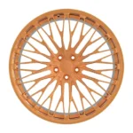 Golden All Size Customized Rims Suitable for Various Vehicle Models Forged Rims