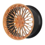 Golden Color 15/16/17inch Customized Rims Suitable for Various Vehicle Models Forged Rims - Image 3