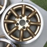 Golden Rims 20inch 6*139.7 Brozen Car Rim Auto Parts - Image 3