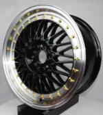 Golden Rivets 4X100 5X114.3 14-17 Inch Alloy Car Rims - Image 2