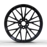 High Quality Hyper Black 19 Inch 5X114 Flow Froming Car Rims for Aftermarket Car Aluminium Alloy Wheel Hub - Image 2