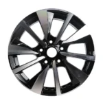 High Quality 5 Holes Silver Machined Replica Car Wheel Rims - Image 2