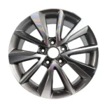 High Quality 5 Holes Silver Machined Replica Car Wheel Rims - Image 4
