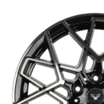 16-20 Inch Matte Black Replica Alloy Wheels Wholesale