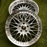 18 19 Inch 5 Holes Black Silver Aluminum Alloy Car Wheel Rims - Image 2
