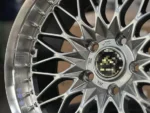 18 19 Inch 5 Holes Black Silver Aluminum Alloy Car Wheel Rims - Image 3