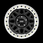 Hot Sale New Design Black and Silver Painting Deep Dish off-Road Car Wheel Rims with Trip Ring - Image 3